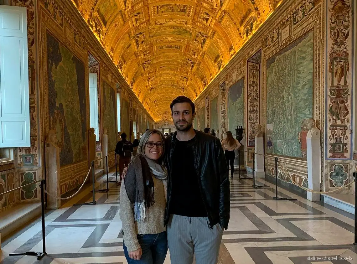 Bu Sistine Şapeli hızlı giriş biletine dahil Vatikan Müzeleri galerisi